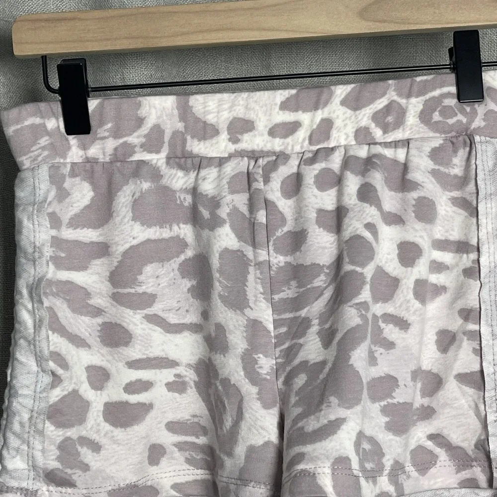 Maronie Leopard Lounge Set Small Soft Matching Pajama Set Shorts Top USA Made